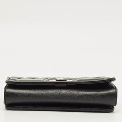 Jimmy Choo Star Studded Helia Black Leather Shoulder Bag