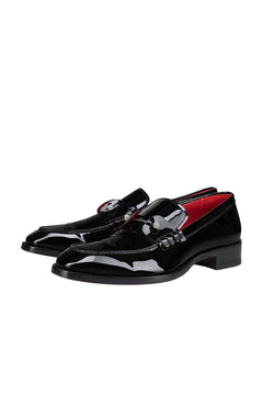 Christian Louboutin Chambelimoc Night Strass Flat Loafer