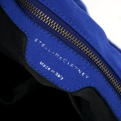 Stella Mccartney Falabella 3 Chain Blue Fold - Over Large Tote Bag