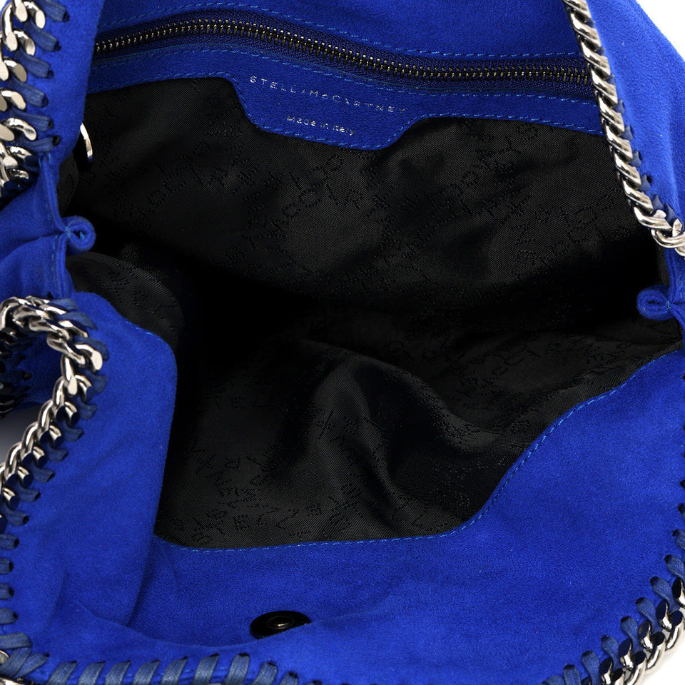 Stella Mccartney Falabella 3 Chain Blue Fold - Over Large Tote Bag