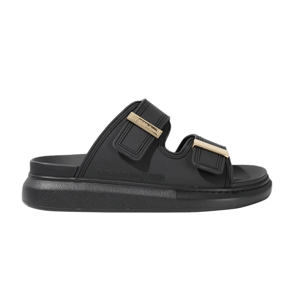 Alexander McQueen Wmns Hybrid Slide 'Black Gold'