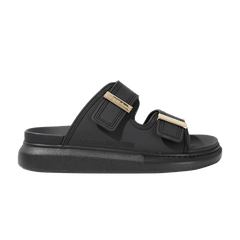 Alexander McQueen Wmns Hybrid Slide 'Black Gold'