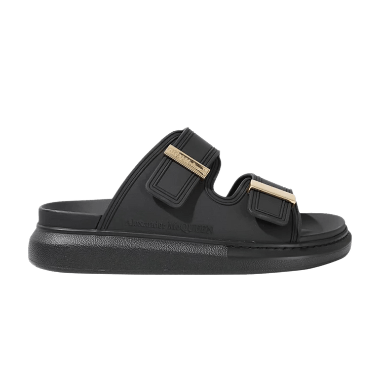 Alexander McQueen Wmns Hybrid Slide 'Black Gold'