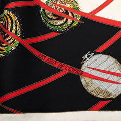 Hermès Les Feux de L Espace Silk Scarf 90