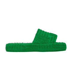 Bottega Veneta Wmns Resort Sponge Slide 'Grass'