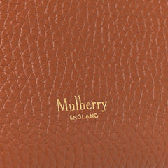 Mulberry Heavy Grain Iris Tote Brown