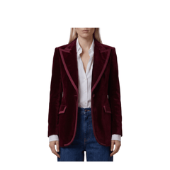 Dolce & Gabbana Single - Breasted Velvet Jacket