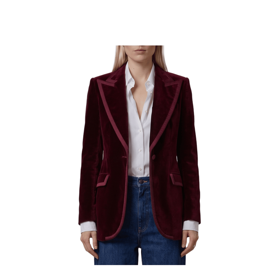 Dolce & Gabbana Single - Breasted Velvet Jacket