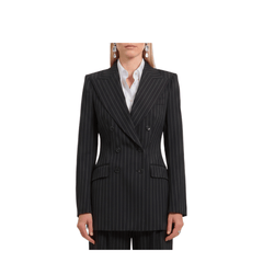 Dolce & Gabbana Double - Breasted Chalk Stripe Jacket