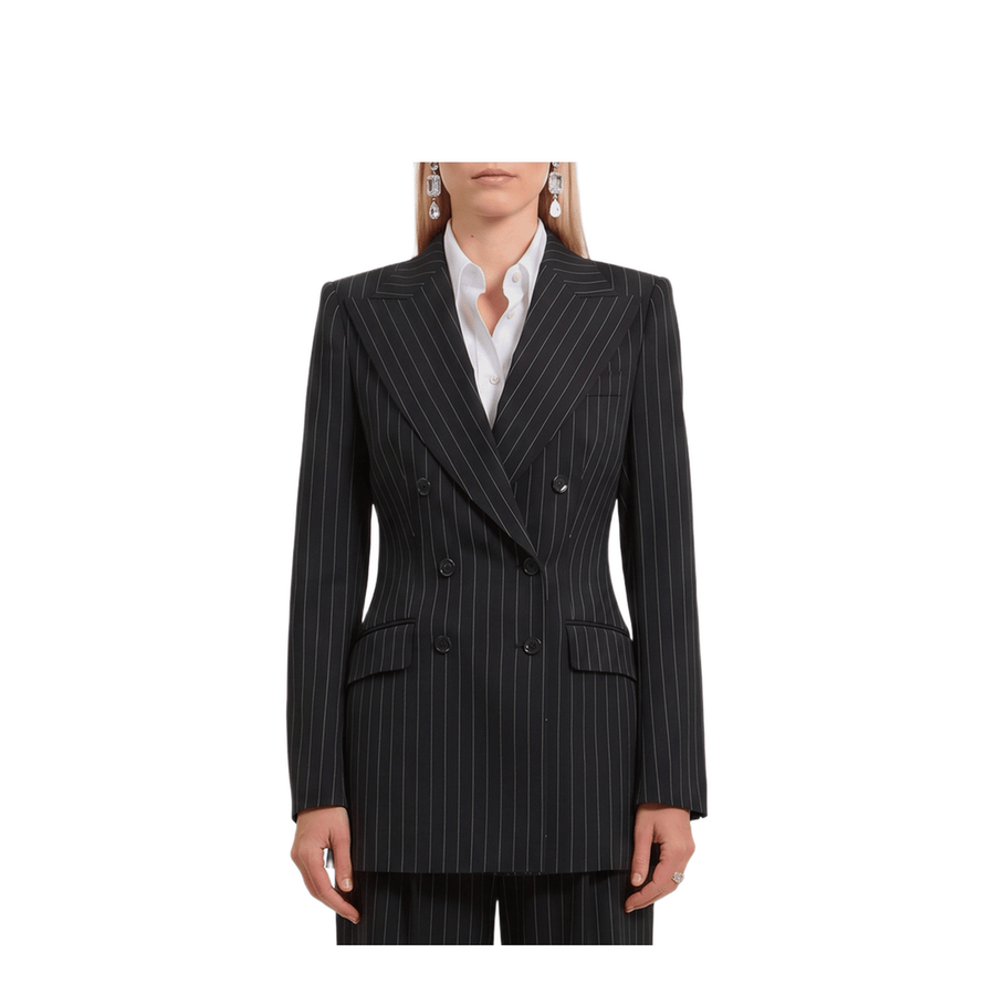 Dolce & Gabbana Double - Breasted Chalk Stripe Jacket