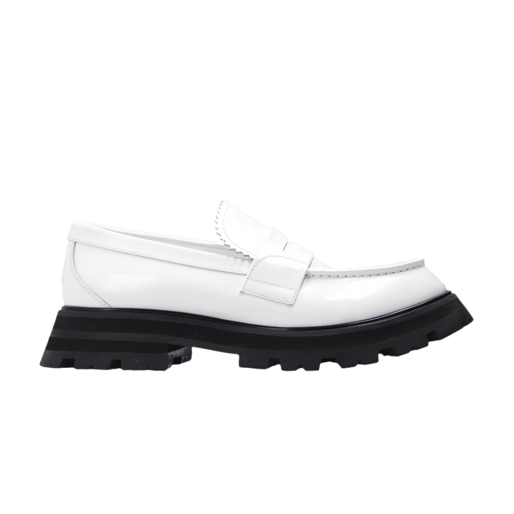 Alexander McQueen Wmns Wander Loafer 'White Black'