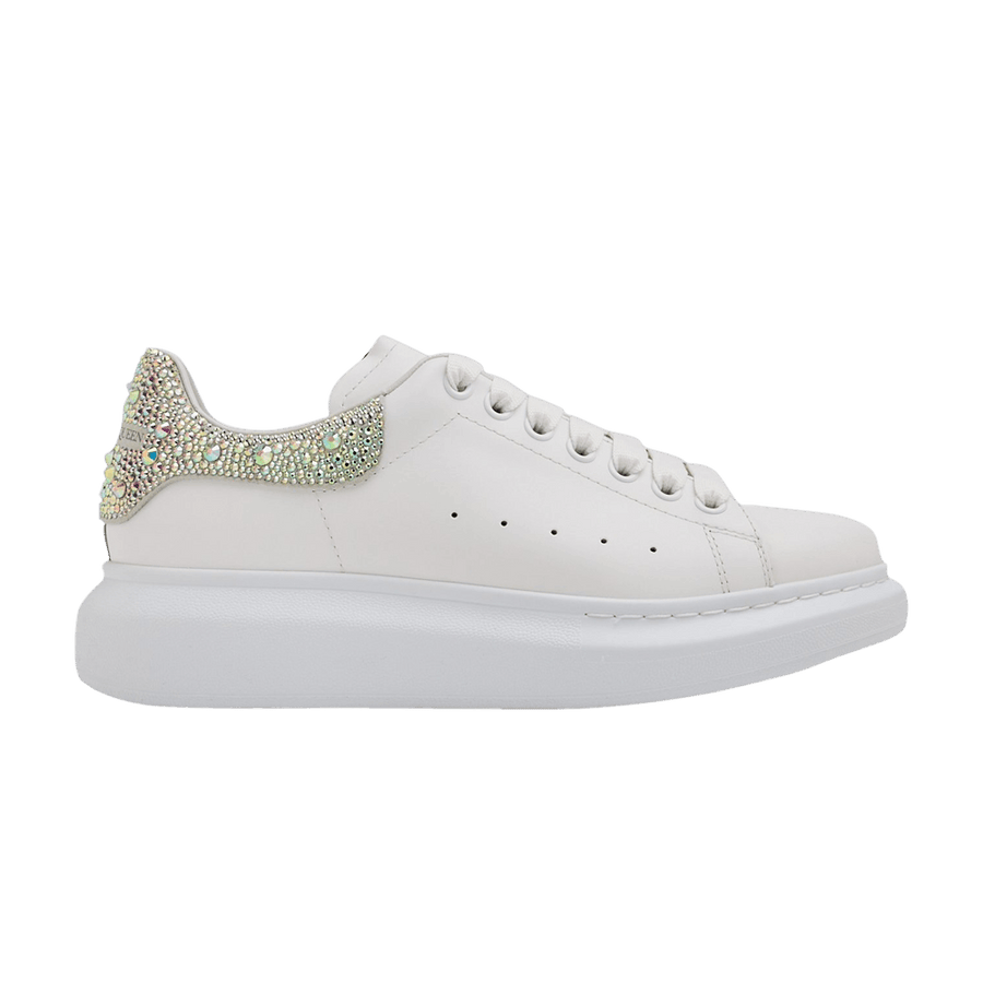 Alexander McQueen Wmns Oversized Sneaker 'White Crystal'