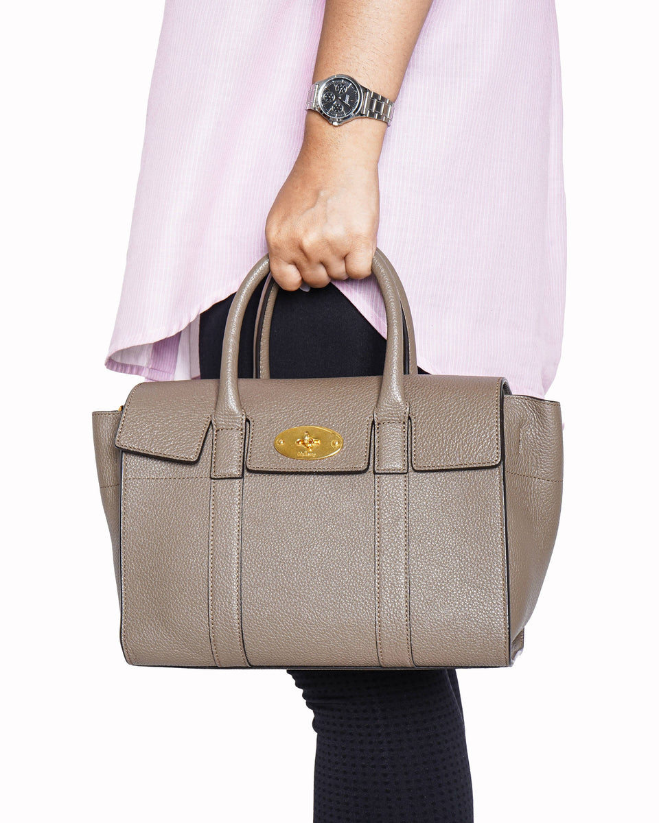 Mulberry Clay Small Bayswater Shoulder Bag