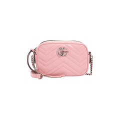 Gucci GG Marmont Matelassé Mini Bag Wild Rose