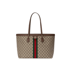 Gucci Ophidia GG Medium Tote Beige/Ebony