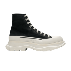 Alexander McQueen Tread Slick Boots Black White