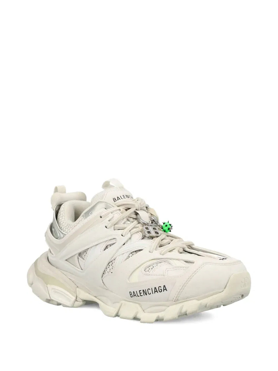 layered track sneakers