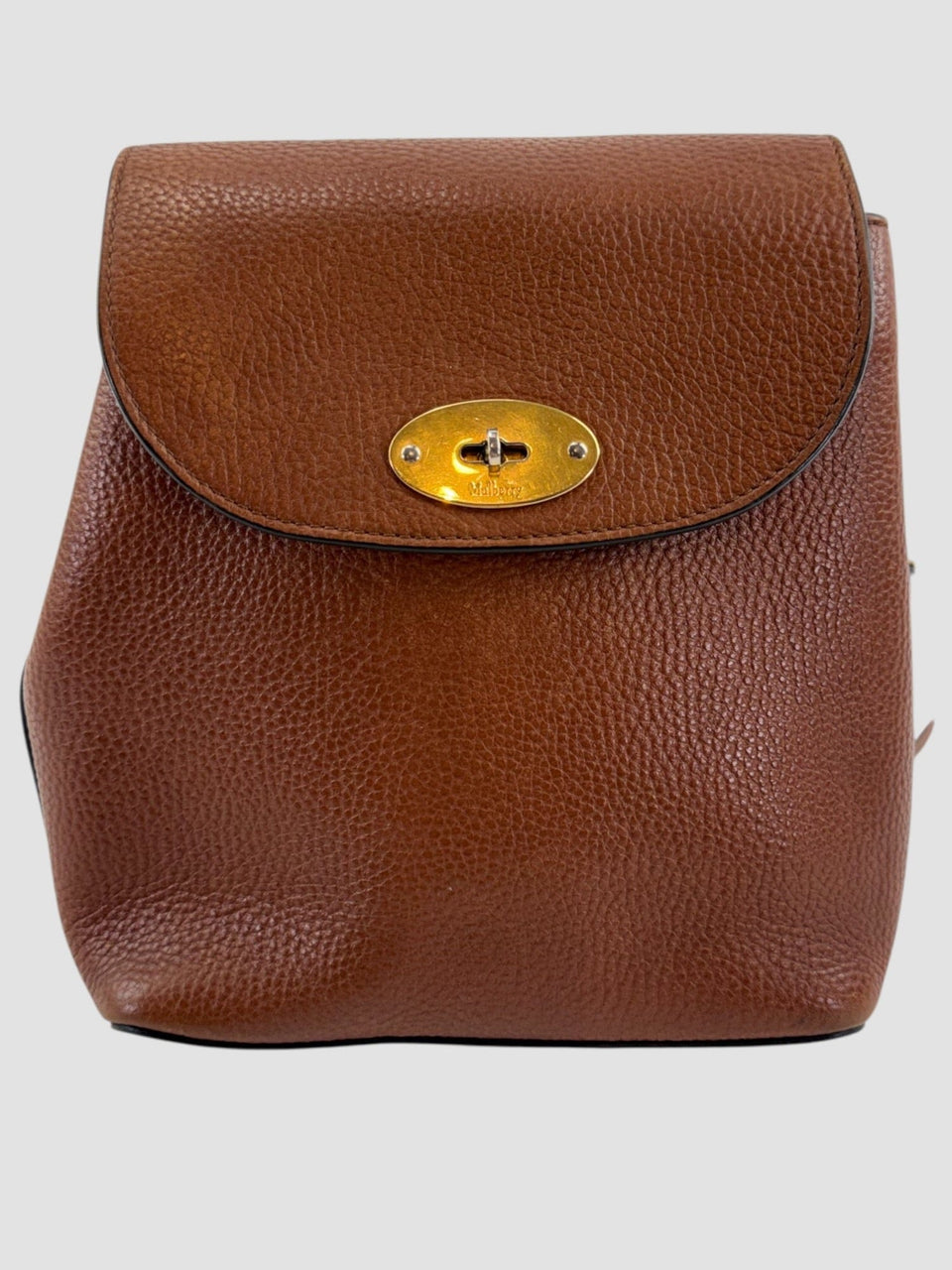 Mulberry Oak Leather Mini Bayswater Backpack