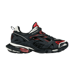 Balenciaga Track.2 Trainer Black Burgundy