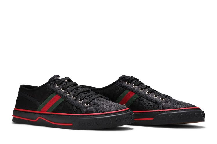 Gucci Off The Grid Tennis 1977 Low ECONYL Black GG Green Red