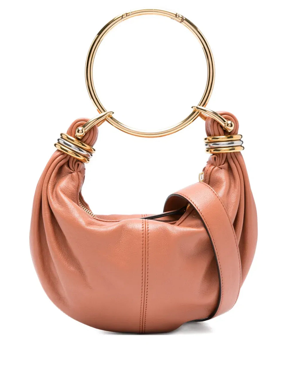 mini Bracelet leather tote bag