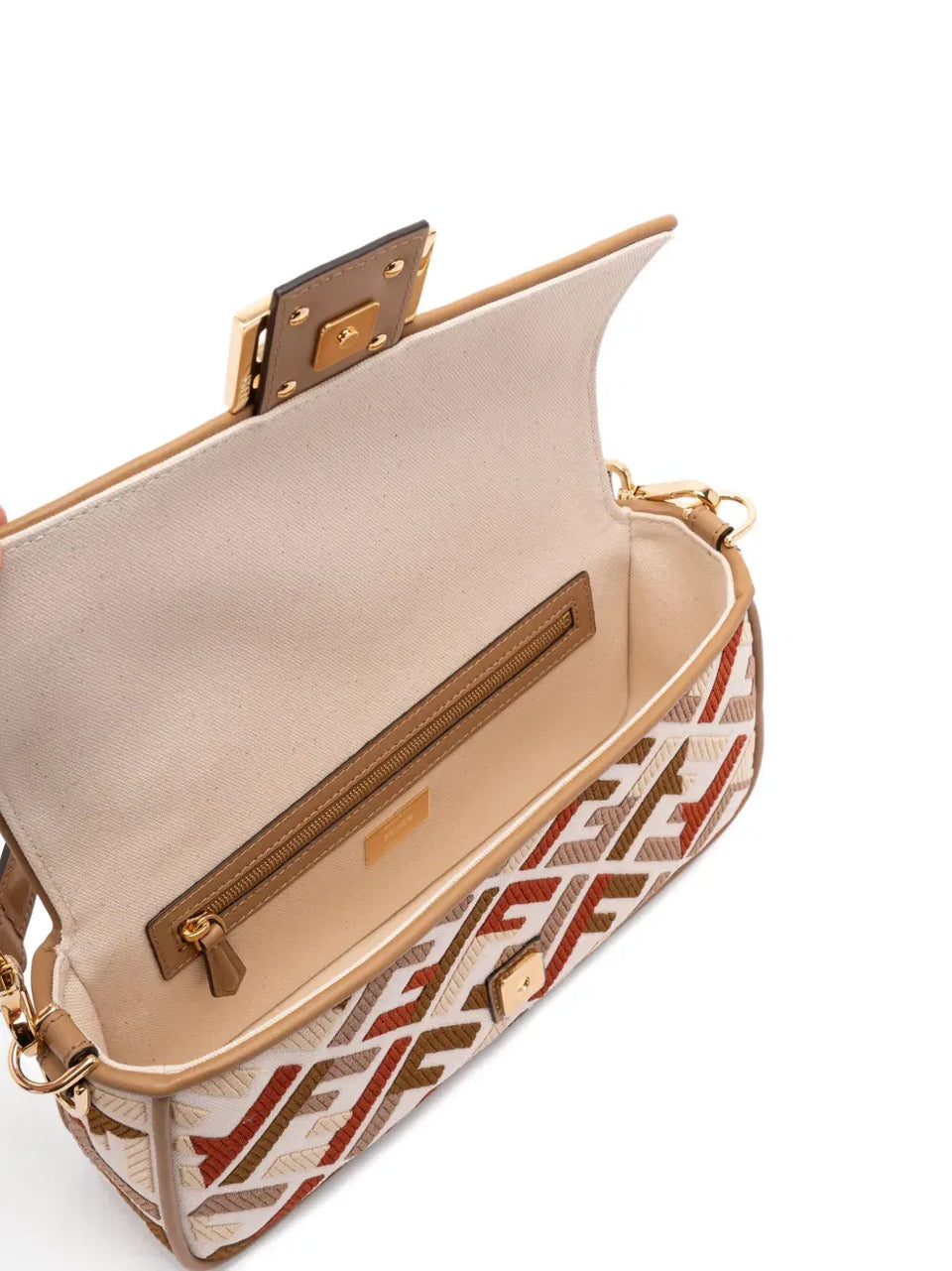 medium Baguette FF-motif shoulder bag