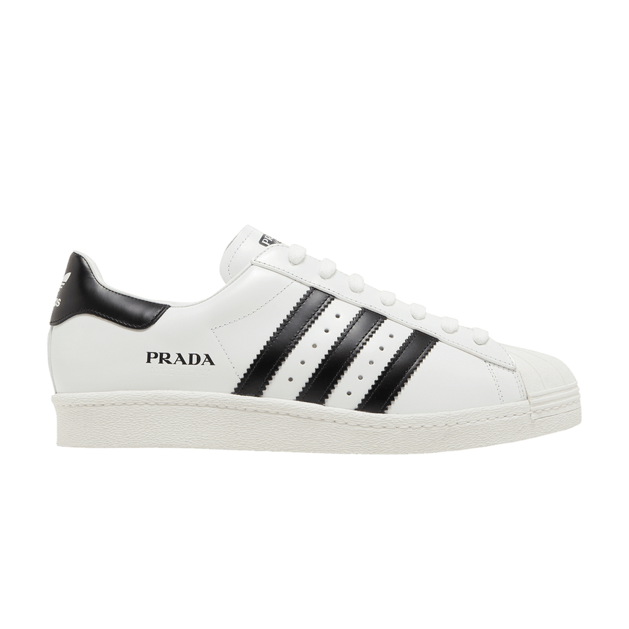 Prada x adidas Superstar White Black