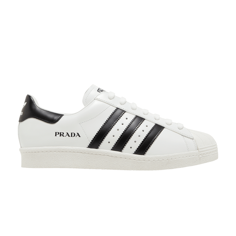 Prada x adidas Superstar White Black