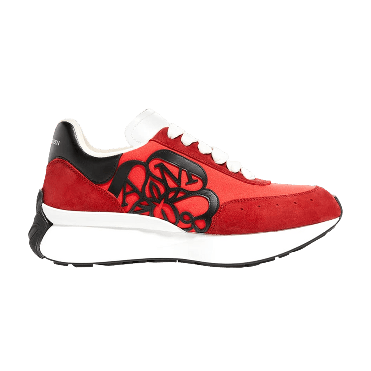 Alexander McQueen Sprint Runner Lust Red