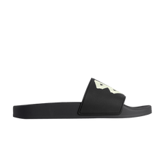 Balenciaga Pool Slides Tape Type Logo - Black Yellow
