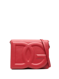 DG Logo leather cross body bag