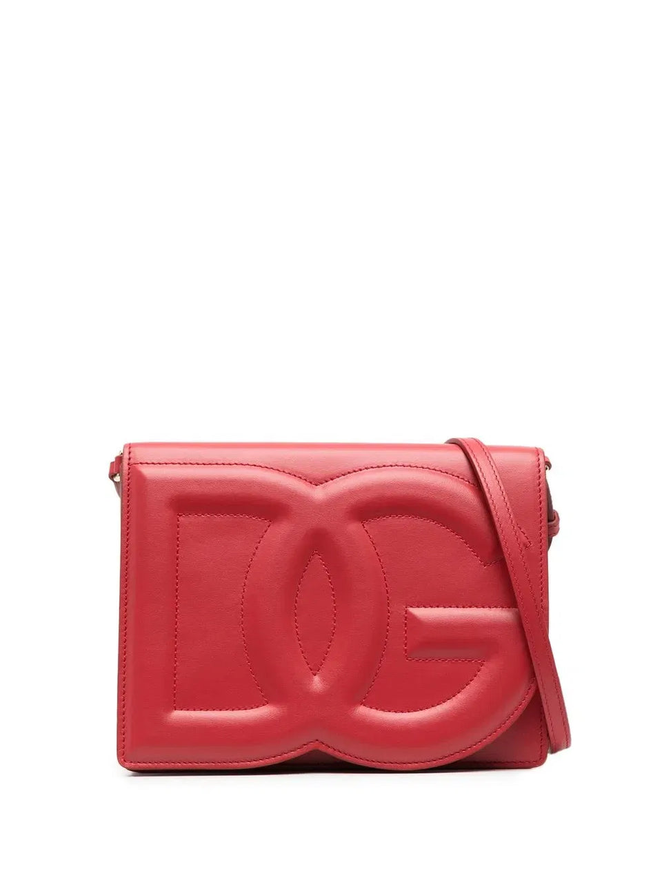 DG Logo leather cross body bag