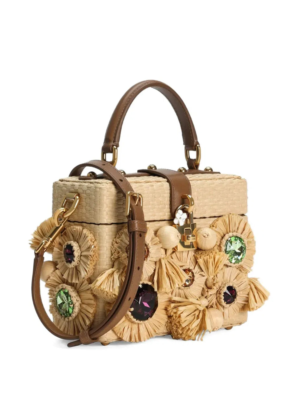 crystal-embellished tote bag