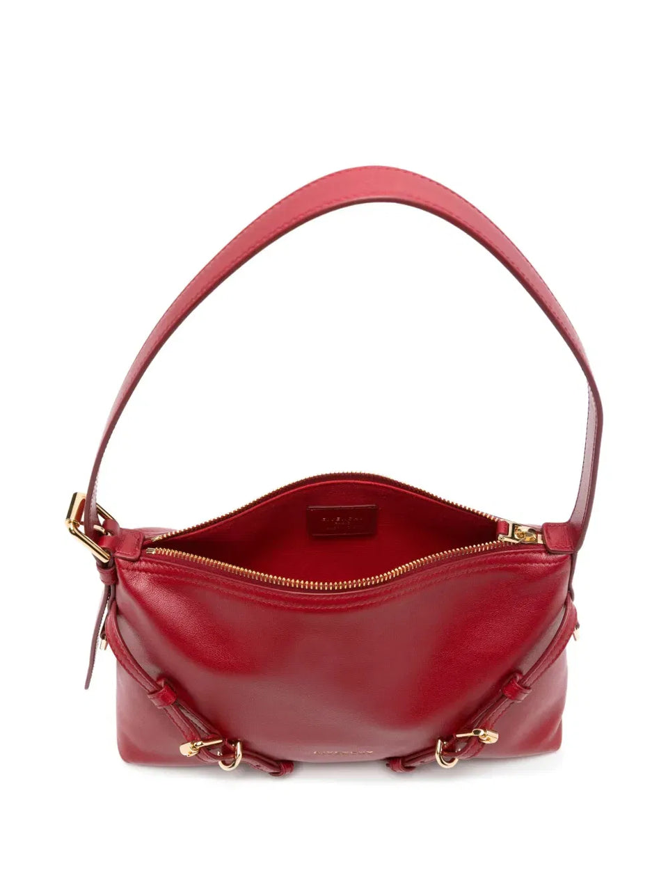 mini Voyou buckle-detail leather tote bag