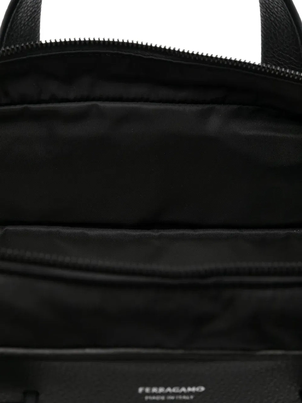 Gancini-motif laptop bag