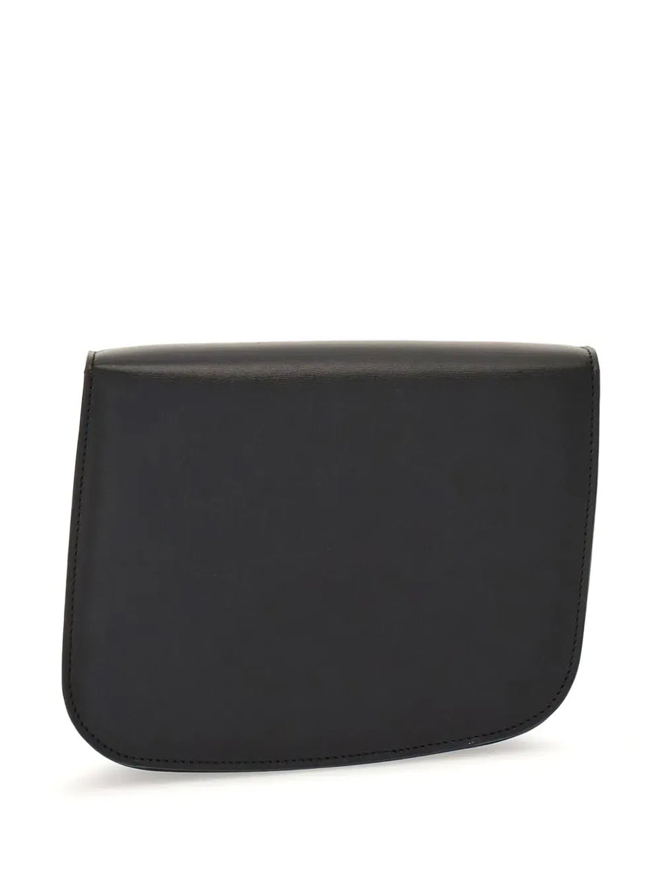 small Asymmetric leather crossbody bag