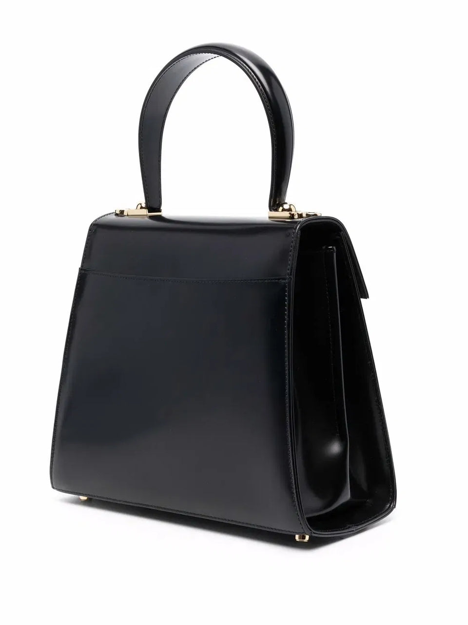 Gancini flip-lock leather bag