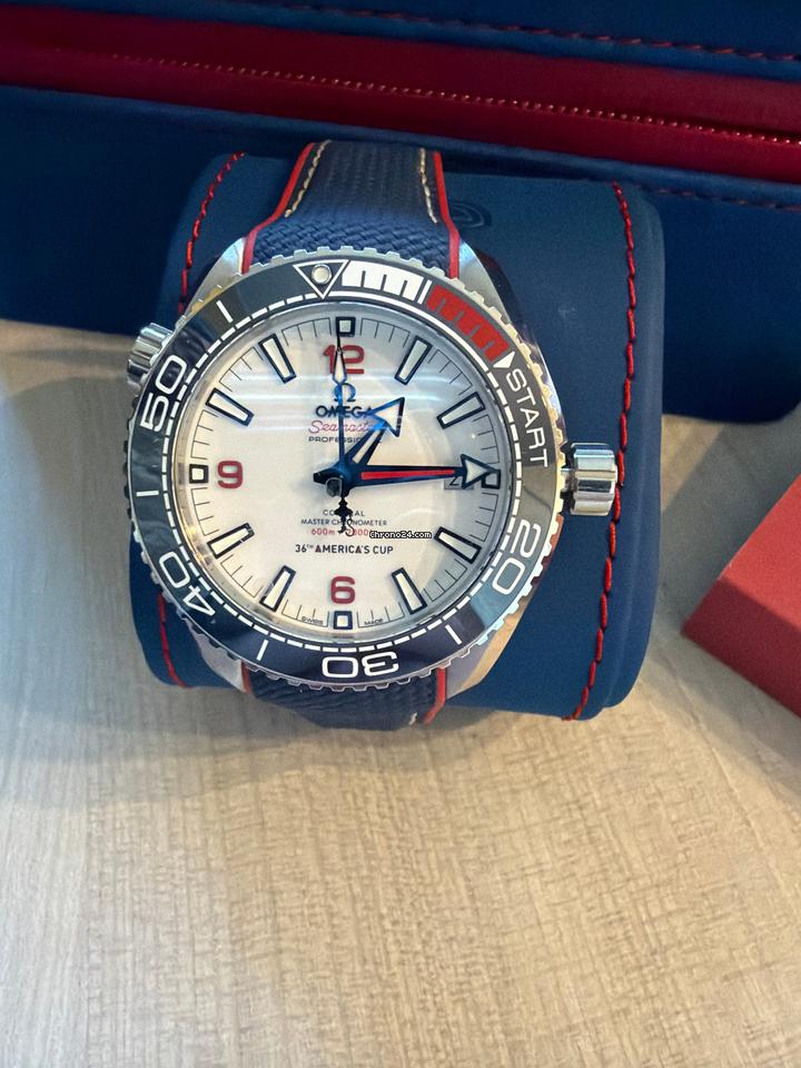 Omega Seamaster Planet Ocean600m America's Cup Limited FULL SET OMEGA SEAMASTER PLANET OCEAN 600m EDITION 1571/2021