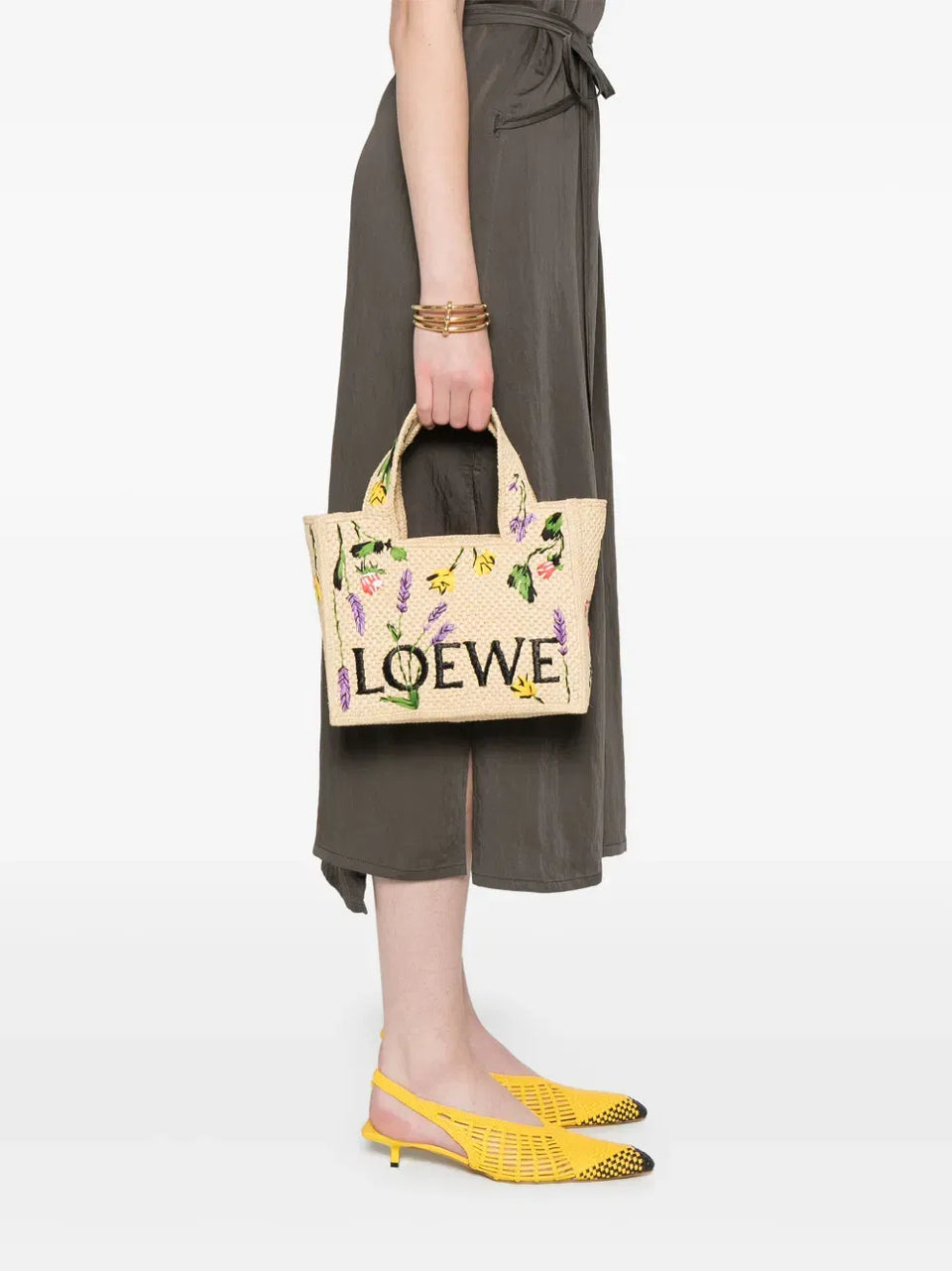 small Loewe Font tote bag