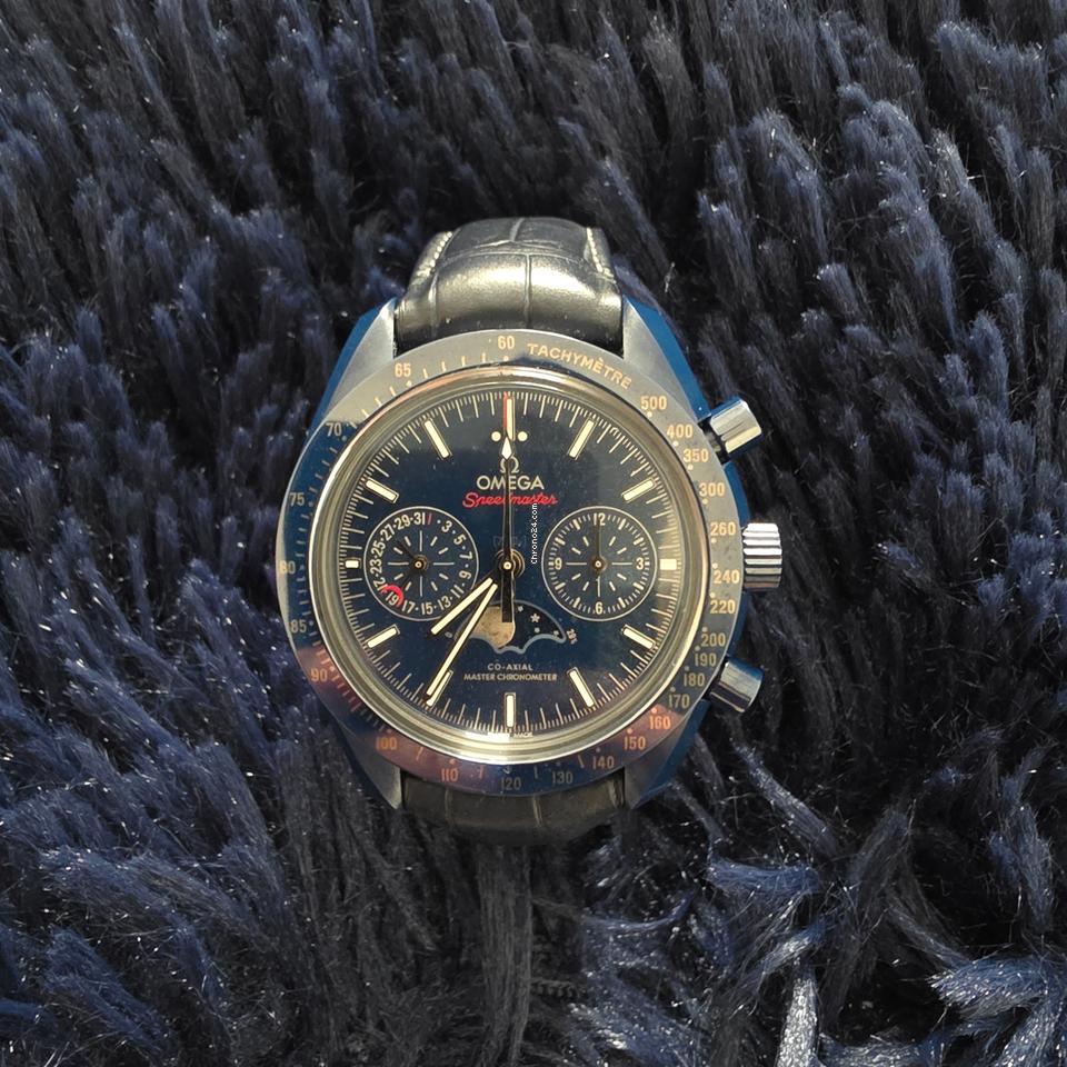 Omega Speedmaster Moonphase Moonwatch Moonphase 2020 Omega Speedmaster Moonphase "Blue Side of the Moon"