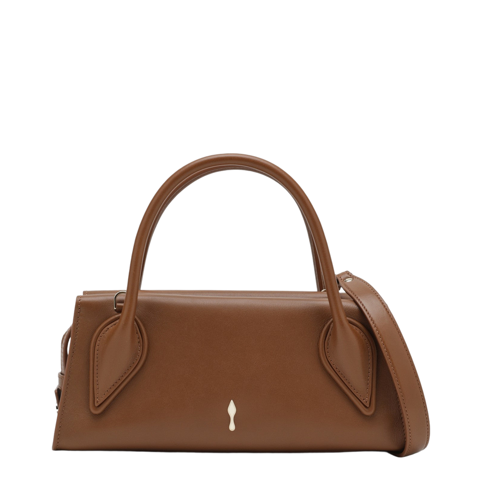 Christian Louboutin Venus Mini Calf Leather Crossbody - Cuoio