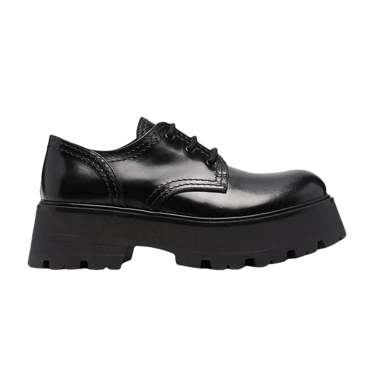 Alexander McQueen Wmns Lace-Up Derby 'Black'