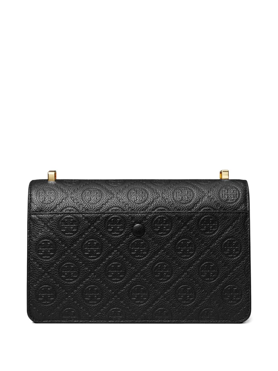 T-Monogram embossed leather shoulder bag