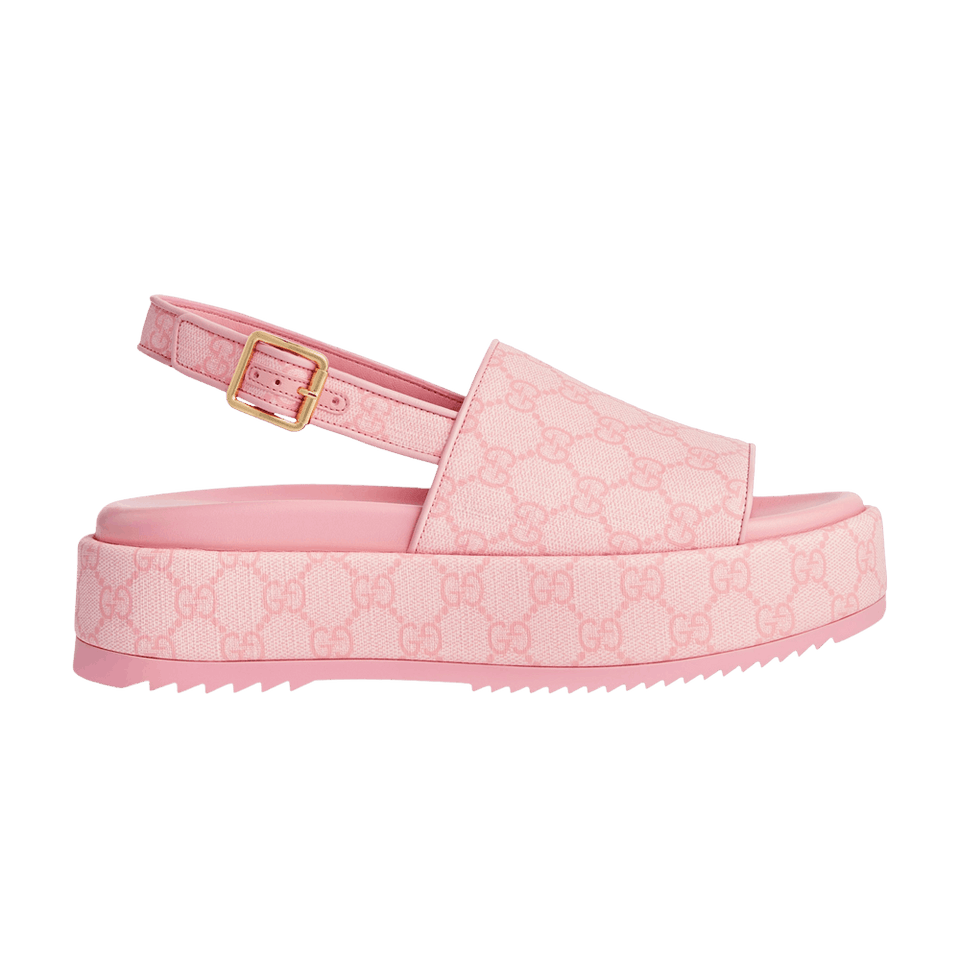 Gucci Wmns Platform GG Sandal 'Pink'