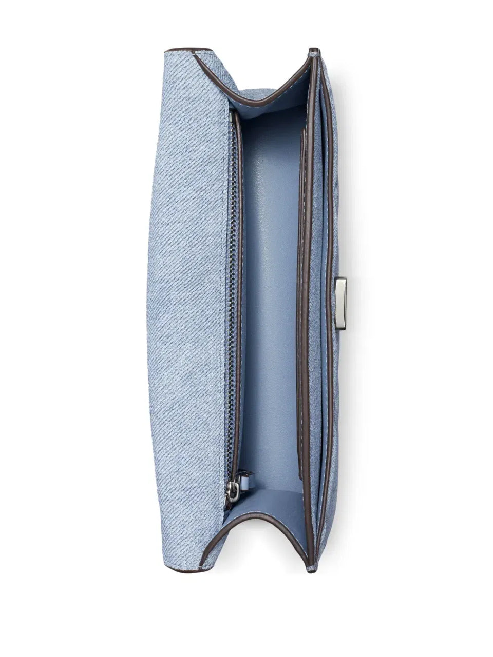 small Fleming denim convertible shoulder bag