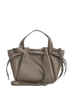 Romy pebbled satchel bag