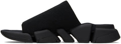 Balenciaga Black Speed 2.0 Slides