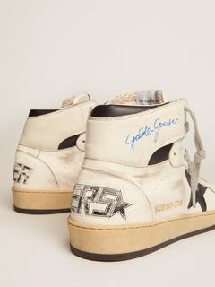 Golden Goose Sky-Star Leather White Black