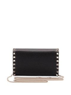 rockstud-embellished chain shoulder bag