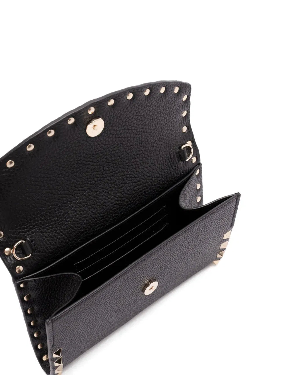 rockstud-embellished chain shoulder bag